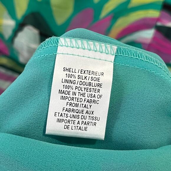 Milly of New York Vintage Y2k Babydoll Silk Dress 8 - Picture 11 of 11